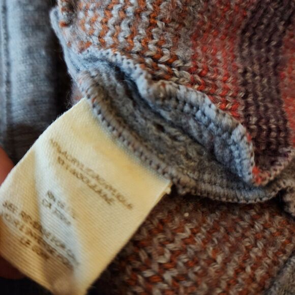 We The Free People Aztec Cardigan Sweater Womens Medium Wool Southwestern - Picture 10 of 13